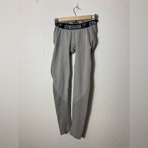 Gymshark leggings gray size approximately small elastic waist band
